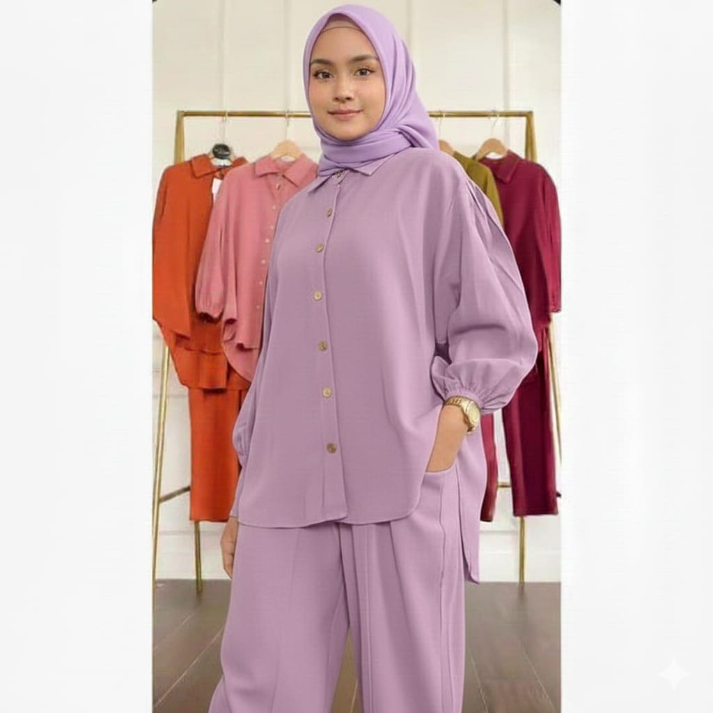 Mustard Elegance 2PC Set