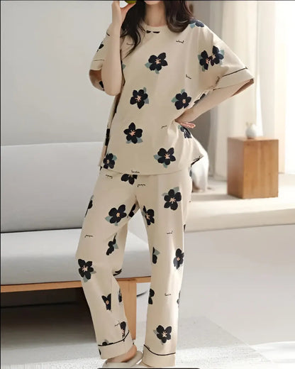 Floral Bloom Nightwear Set