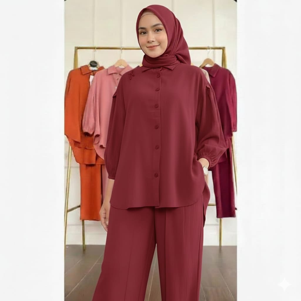 Mustard Elegance 2PC Set
