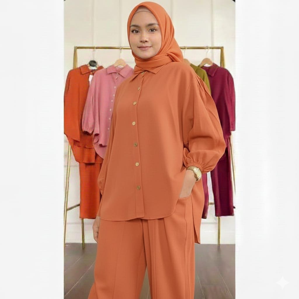 Mustard Elegance 2PC Set