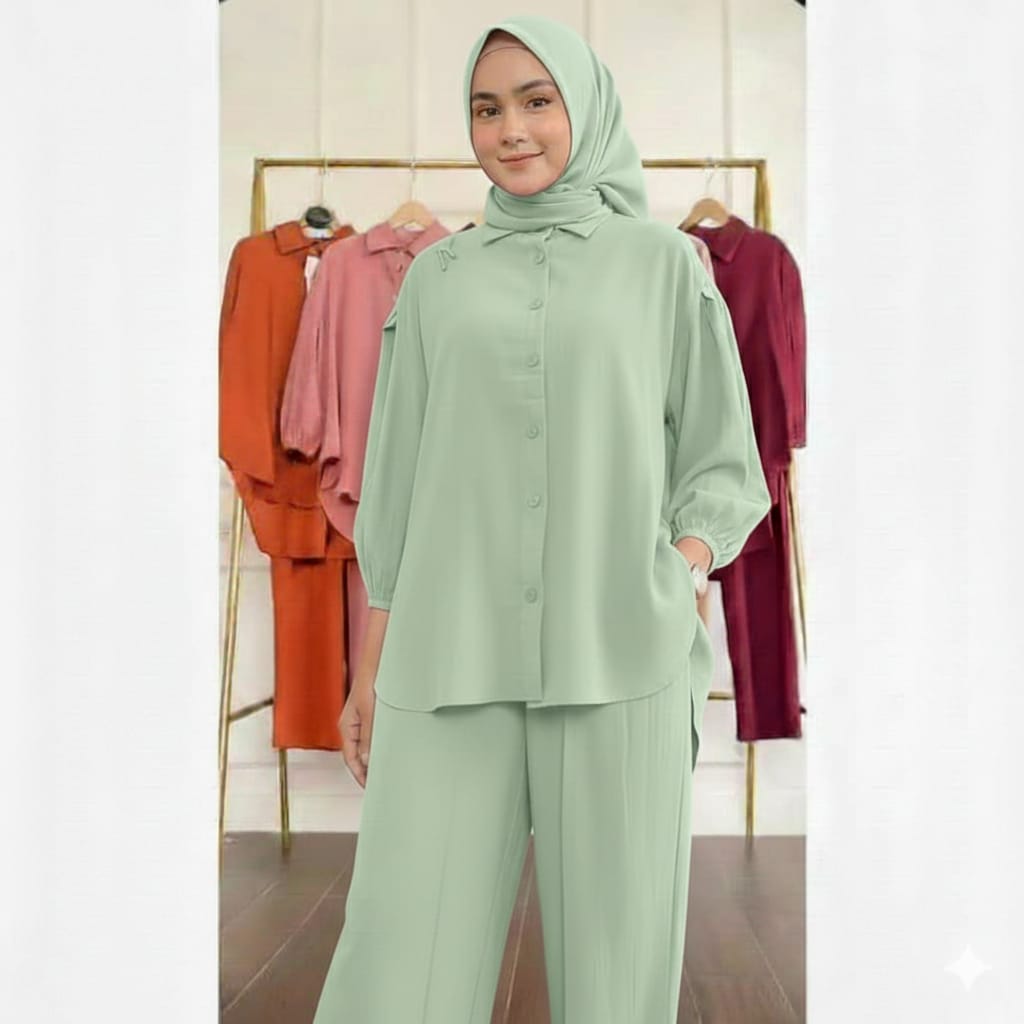 Mustard Elegance 2PC Set
