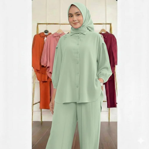 Mustard Elegance 2PC Set