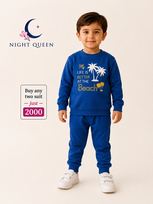 Winter NTRACKSUIT Boys Set - Royal Blue