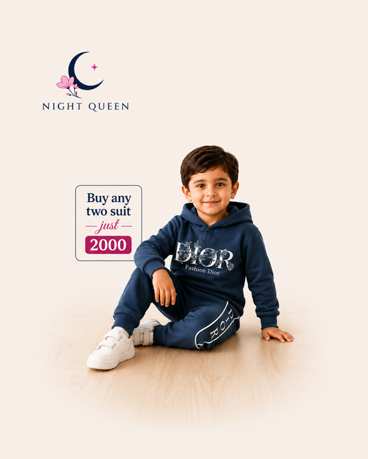 Winter FF FLEECE Boys Set - Navy Blue