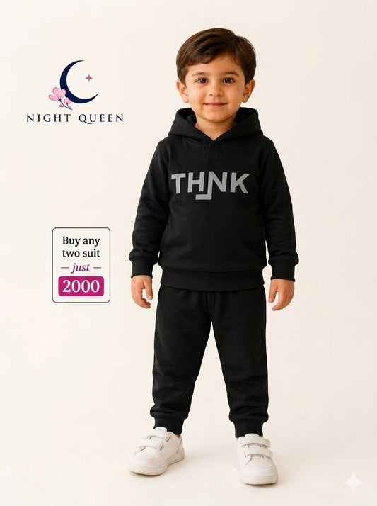 Winter FF FLEECE Boys Set - Black