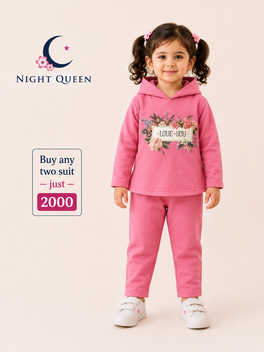 Winter FGIRL HOODI GIRL Set - Black